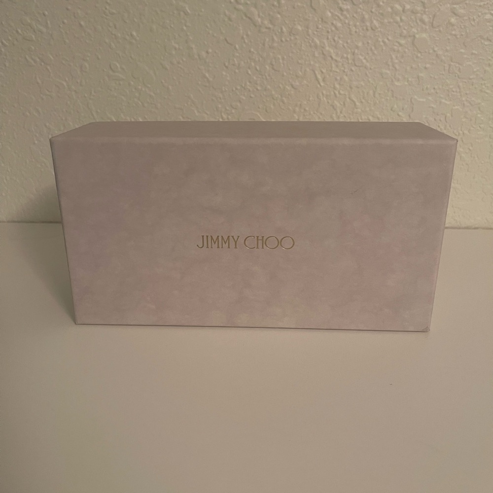 Jimmy Choo eyeglass cardboard box